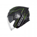 Trax TG263E Open Face Motorcycle Helmet - PSB Approved