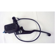 Brembo 10467022 Motorcycle Clutch Master Cylinder - Black Lever With Rectangular Reservoir