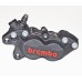 Brembo 205165 Motorcycle P4 30/34C Brake Caliper - Fixing 40MM