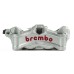 Brembo 220D02010 Motorcycle 100mm Radial Calipers Kit-Grey Titanium