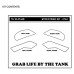 Stompgrip 55100144 Motorcycle Tank Grip Protectors