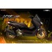 MOS Y-MOS-RDT-C02 Motorcycle Radiator Cover for YAMAHA Cygnus Gryphus/BWS 125/Forece 2.0/NMAX 155 2020-2022