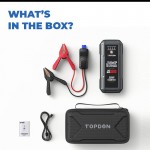 Topdon JS2000 Peak Current 16000Mah 12V Boost Dead Witt-Out