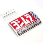 Yoshimura USA AC106W-RS3 Nameplate RS3 Bend