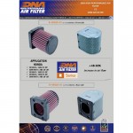 DNA RH5N2002 Motorcycle Air Filter for Honda