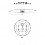 Quad Lock QLH-MAG-WCH Mag Wireless Charging Head