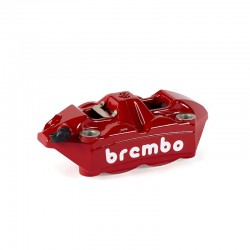 Brembo 12098858 Racing Radial Brake Caliper M4 Monoblock 100mm Red-White Logo
