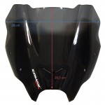 Ermax 0302Y99-03 Light Black Sport Screen for Yamaha