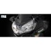 DMV DILPKKA135 Motorcycle Headlight Protector - Clear