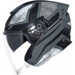 Trax TG263E Open Face Motorcycle Helmet - PSB Approved