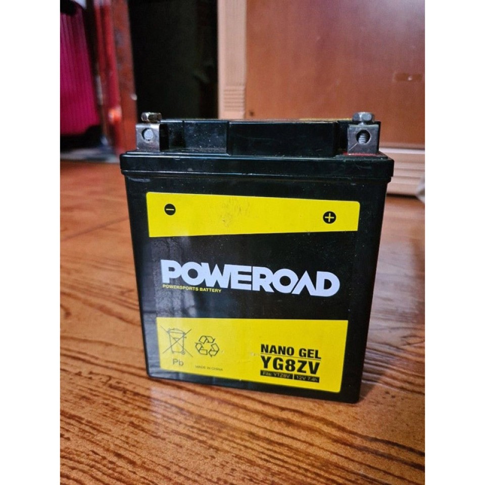 Poweroad YG8ZV Motorcycle Battery