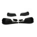 Barkbusters VPS00301BK Plastics Handguards with Wind Deflector Set