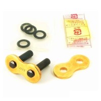 DID 50VX ZJ Pro Street X-Ring Motorcycle Chain Joint Link - Gold