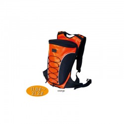 Komine SA-062 Aerodynamic Rucksack-Orange