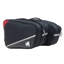 Ventura PB0658/B Monza II Panniers Saddle-Bag Black