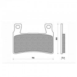 Newfren FD0258 Brake Pads