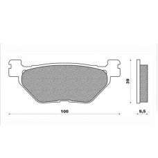 Newfren FD0345 Brake Pads
