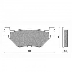 Newfren FD0345 Brake Pads