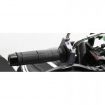Active 1061767 Motorcycle Throttle Kit Type-1 Gun Metallic D.42 Chrome