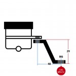 Active Reservoir Bracket Type-1 (Separated/Brake)