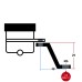Active Reservoir Bracket Type-1 (Separated/Brake)