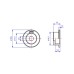CNC SF120 Motorcycle Retainer H 6
