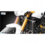 DMV DIRPCYA01K Motorcycle Radiator Protective Cover Standard For MT-07-Black