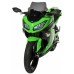 Ermax 070303085 Aeromax Motorcycle Screen-Black