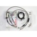 Fren Tubo 162122-1 Motorcycle Brake Hose Aeronautical Braided Type 1 In Steel