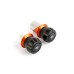Gilles Tooling GTAFKT01O Motorcycle GTA Front Axle Protector- Orange