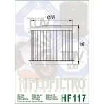 Hiflo HF117 Motorcycle Oil Filter