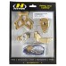 Hyperpro MK-BM12-O004 Motorcycle Damper Mounting Kit for BMW R 1250 GS /Adventure/Rallye 2018-2022