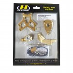Hyperpro MKHO10 T004 Mounting Kit for Honda CBR1000R Fireblade 04-07