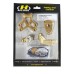 Hyperpro MK-HO10-T004 Motorcycle Mounting Kit for Honda CBR 1000 RR 2004-2007