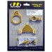 Hyperpro MK-SU10-T009 Motorcycle Steering Damper Mounting Kit for Suzuki GSX-R 1000 2009-2021