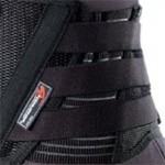 Komine SK605 Back Brace-Black/Red