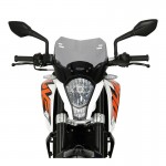 MRA Spoiler Windscreen S KTM DUKE 125/200/390 Black