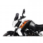 MRA Spoiler Windscreen S KTM DUKE 125/200/390 Black