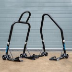 Oxford Big Black Bike Paddock Stand (Rear)