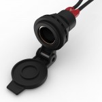 Oxford EL100 12V Din Socket (Black)