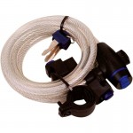 Oxford OF240 Coil 8Mm X 1.5M Cable Lock