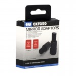 Oxford OX581 Reverse Mirror Adaptors - 10mm to 10mm