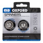 Oxford OX812 Spinners M8 (1.25 thread)-Black