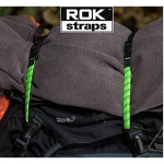 Oxford ROK305 Rok Strap MD 16mm Adjastable Black + Blue/Green