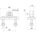Rizoma BS721B Motorcycle Mirror Adapter