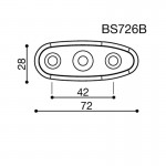 Rizoma BS726B Mirror Adapter