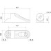 Rizoma BS779B Motorcycle Mirror Adapter