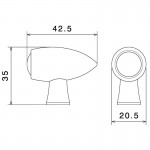 Rizoma FR150 Club Universal Turn Signal