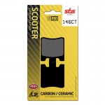SBS 146CT Rear Carbon OE Replacement Motorcycle Brake Pad
