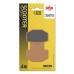 SBS 166MS Rear Sinter OE Replacement Motorcycle Brake Pad